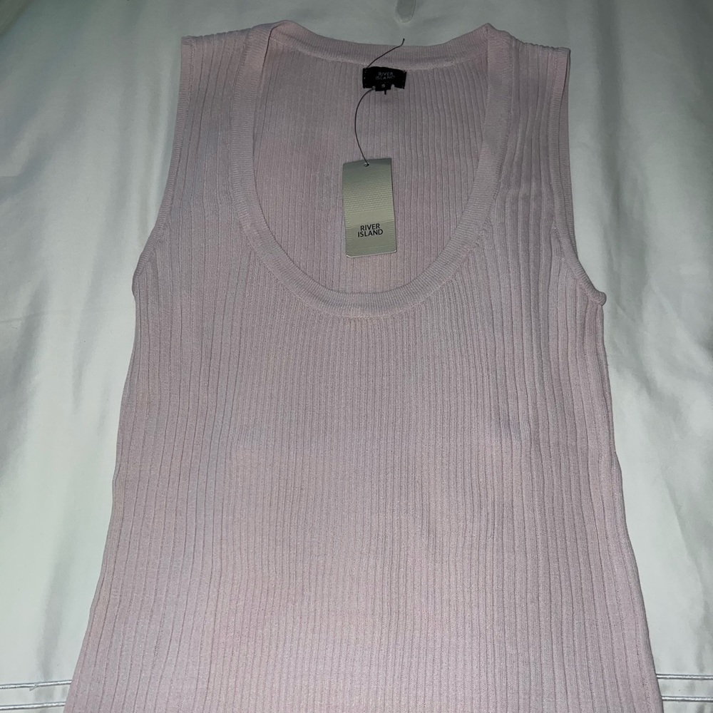 River Island Ribbed Tanktop